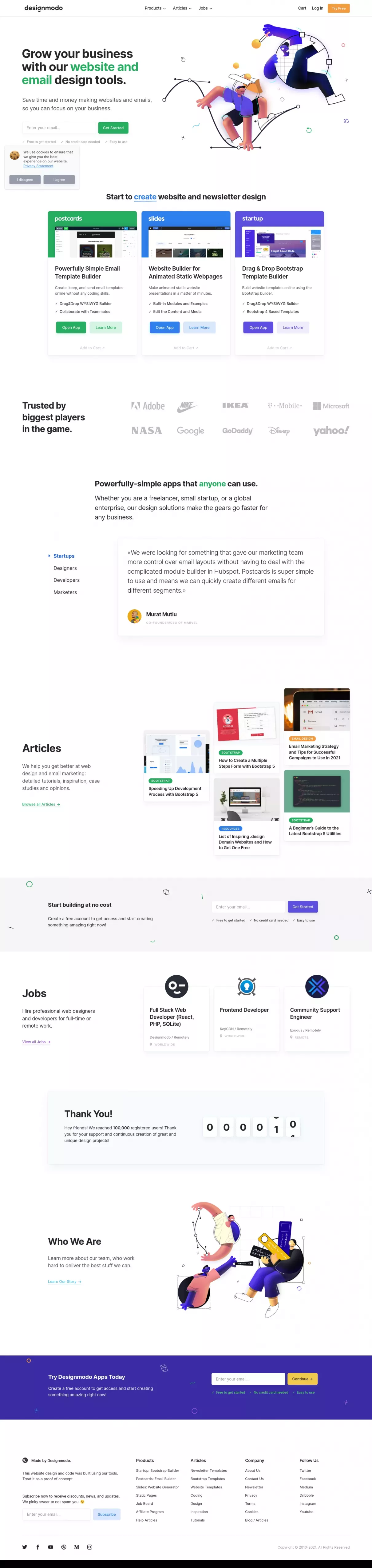 Designmodo Web Design screenshot