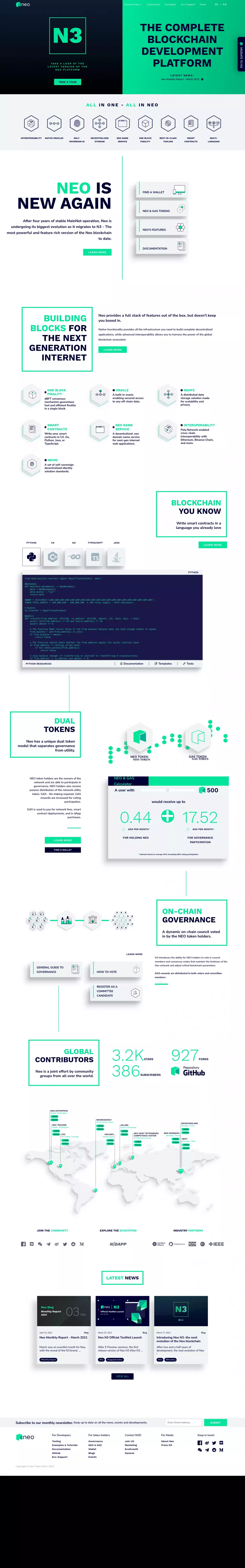 NEO Web Design screenshot